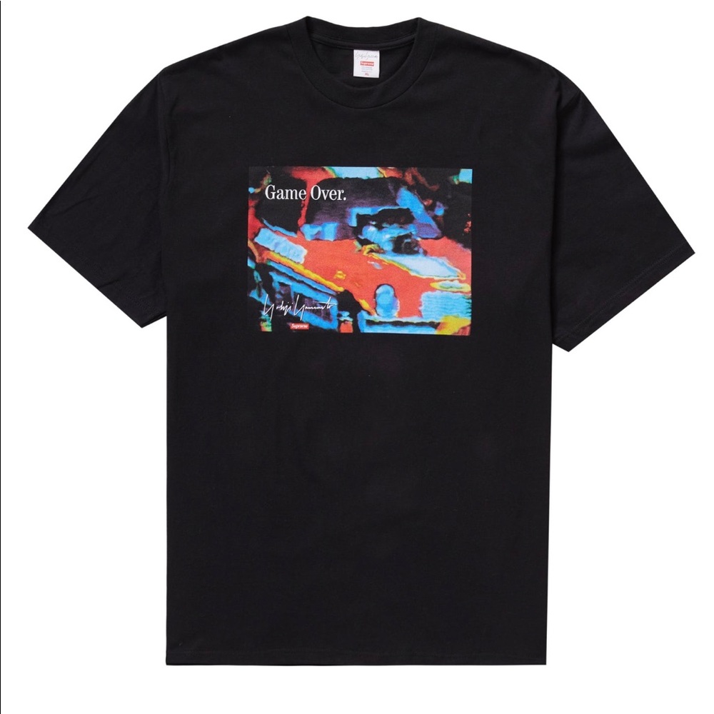 Supreme - Yohji Yamamoto Game Over Tee